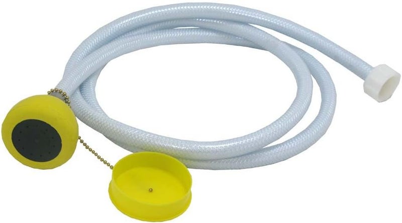 Speakman SE-4920 Drench Hose Attachment for GravityFlo Portable Emergency Eye Washes - Yellow & White - Image 2
